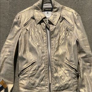 Versace gold jacket